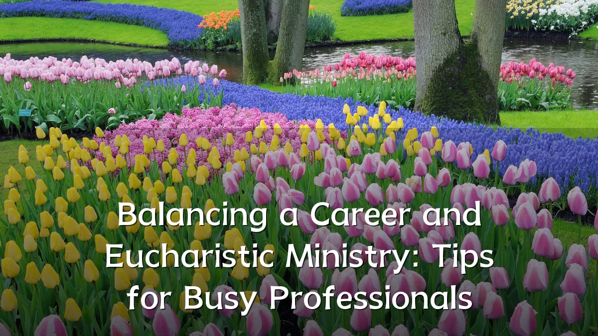 Balancing a Career and Eucharistic Ministry: Tips for Busy Professionals