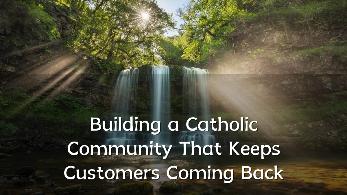 Building a Catholic Community That Keeps Customers Coming Back