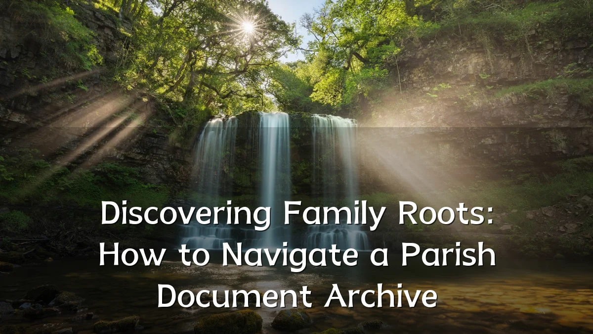 Discovering Family Roots: How to Navigate a Parish Document Archive
