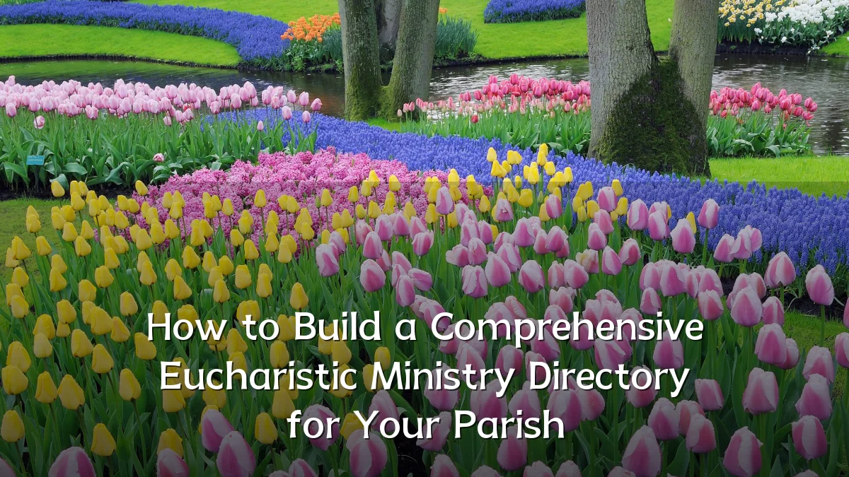 How to Build a Comprehensive Eucharistic Ministry Directory for Your Parish