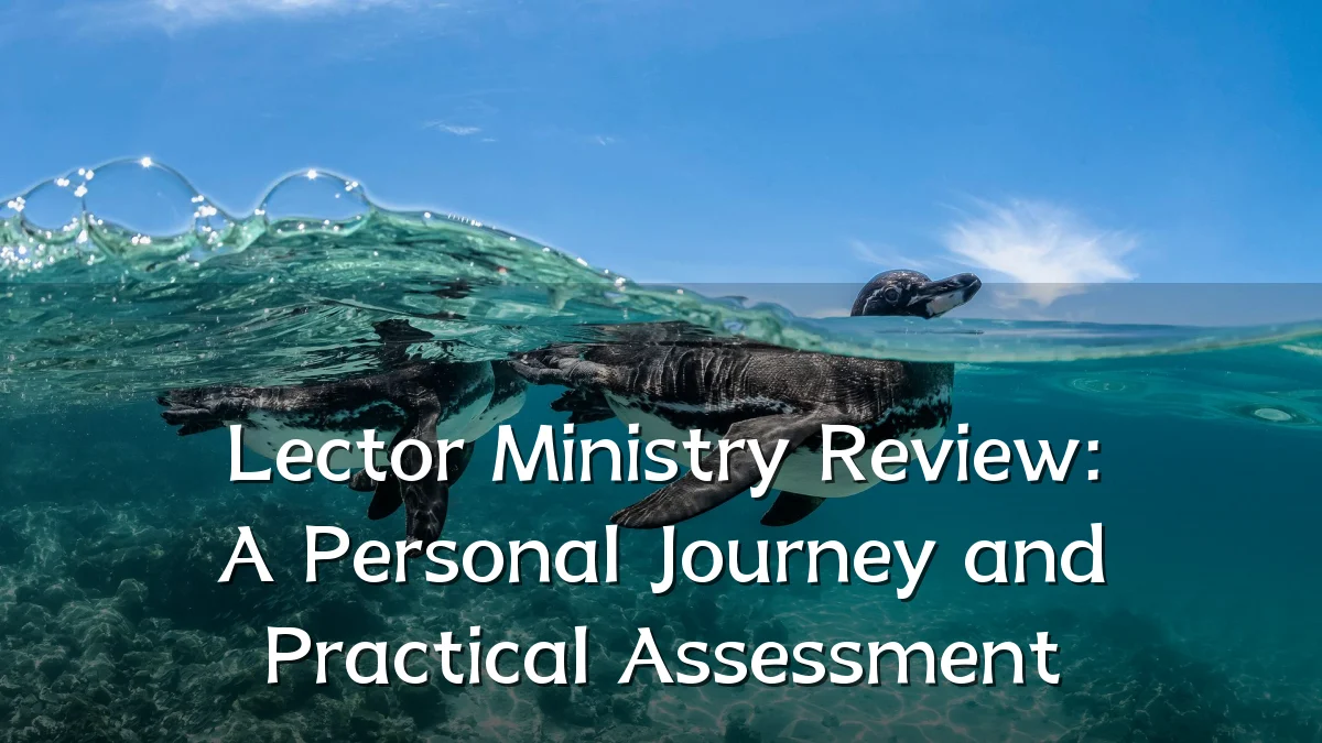 Lector Ministry Review: A Personal Journey and Practical Assessment