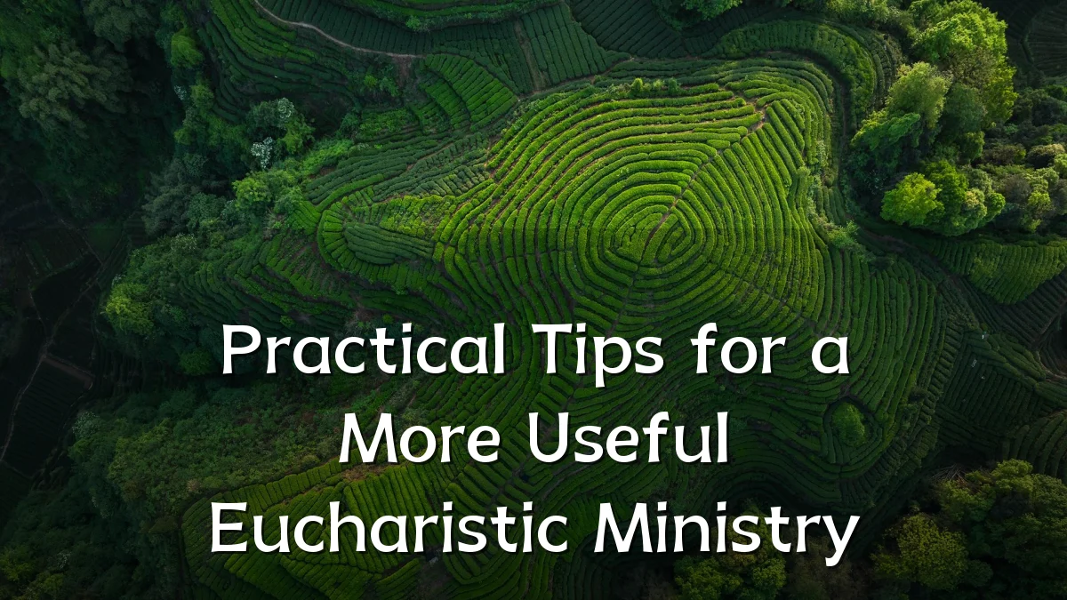 Practical Tips for a More Useful Eucharistic Ministry