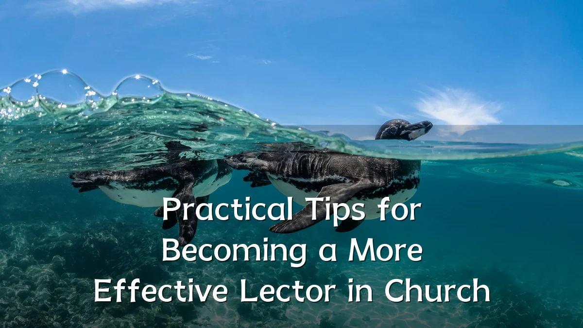 Practical Tips for Becoming a More Effective Lector in Church