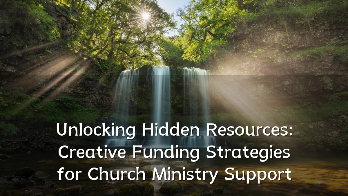 Unlocking Hidden Resources: Creative Funding Strategies for Church Ministry Support