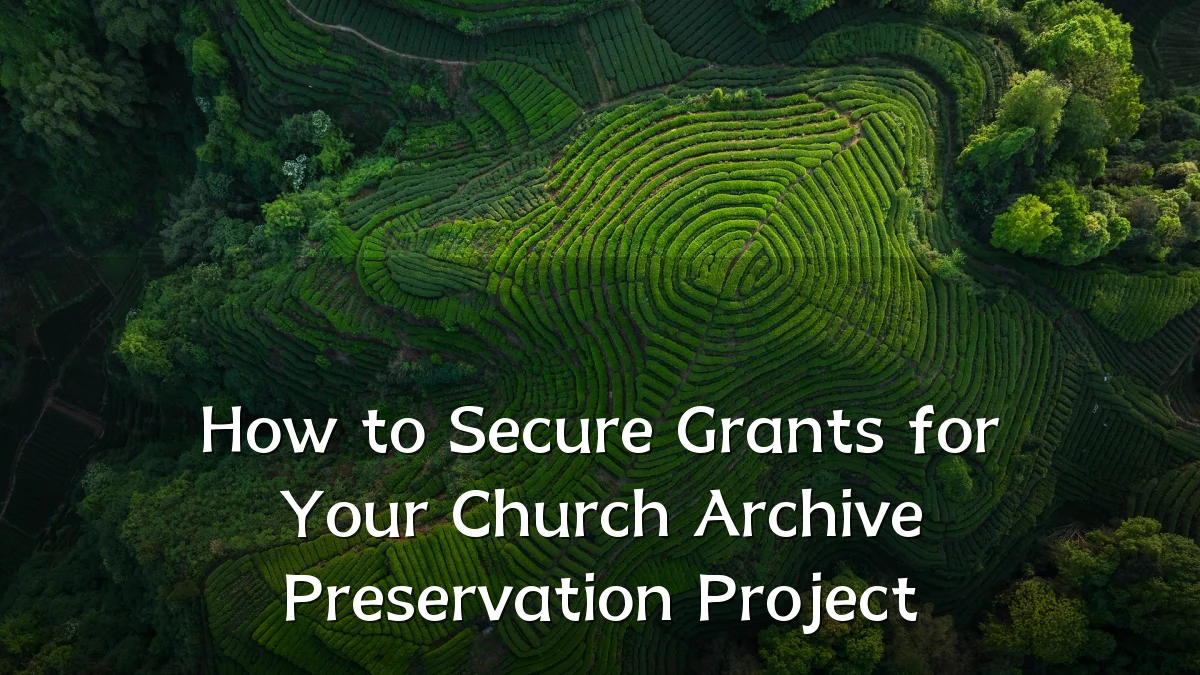 How to Secure Grants for Your Church Archive Preservation Project
