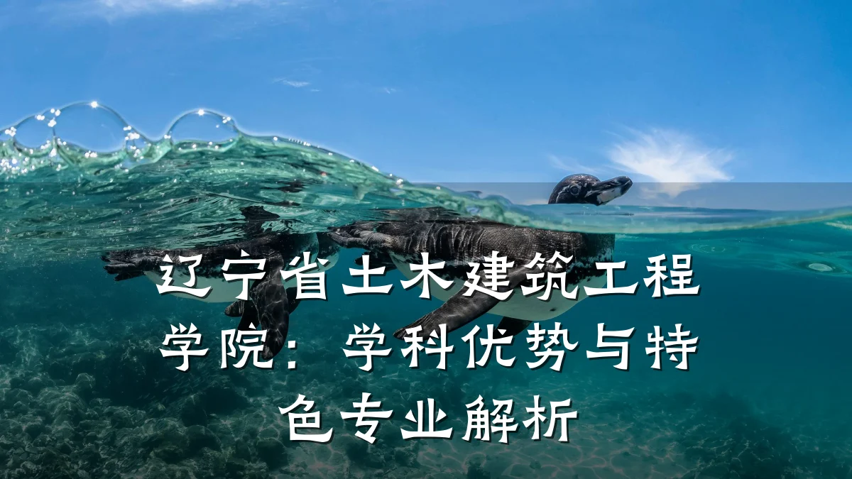 辽宁省土木建筑工程学院：学科优势与特色专业解析